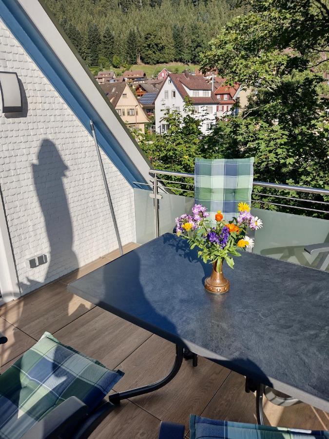 Ferienwohnung An Der Murg Baiersbronn Eksteriør bilde